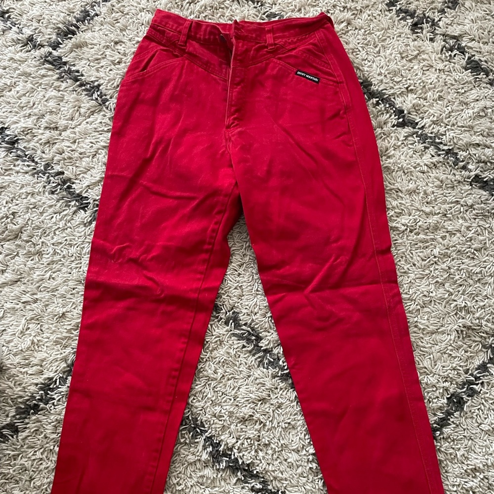 Red Vintage Rocky mountain jeans